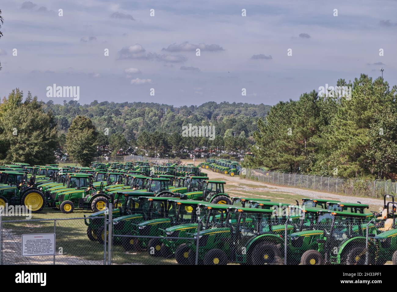 Grovetown, Ga USA 10 14 21 John Deere plant in Grovetown new