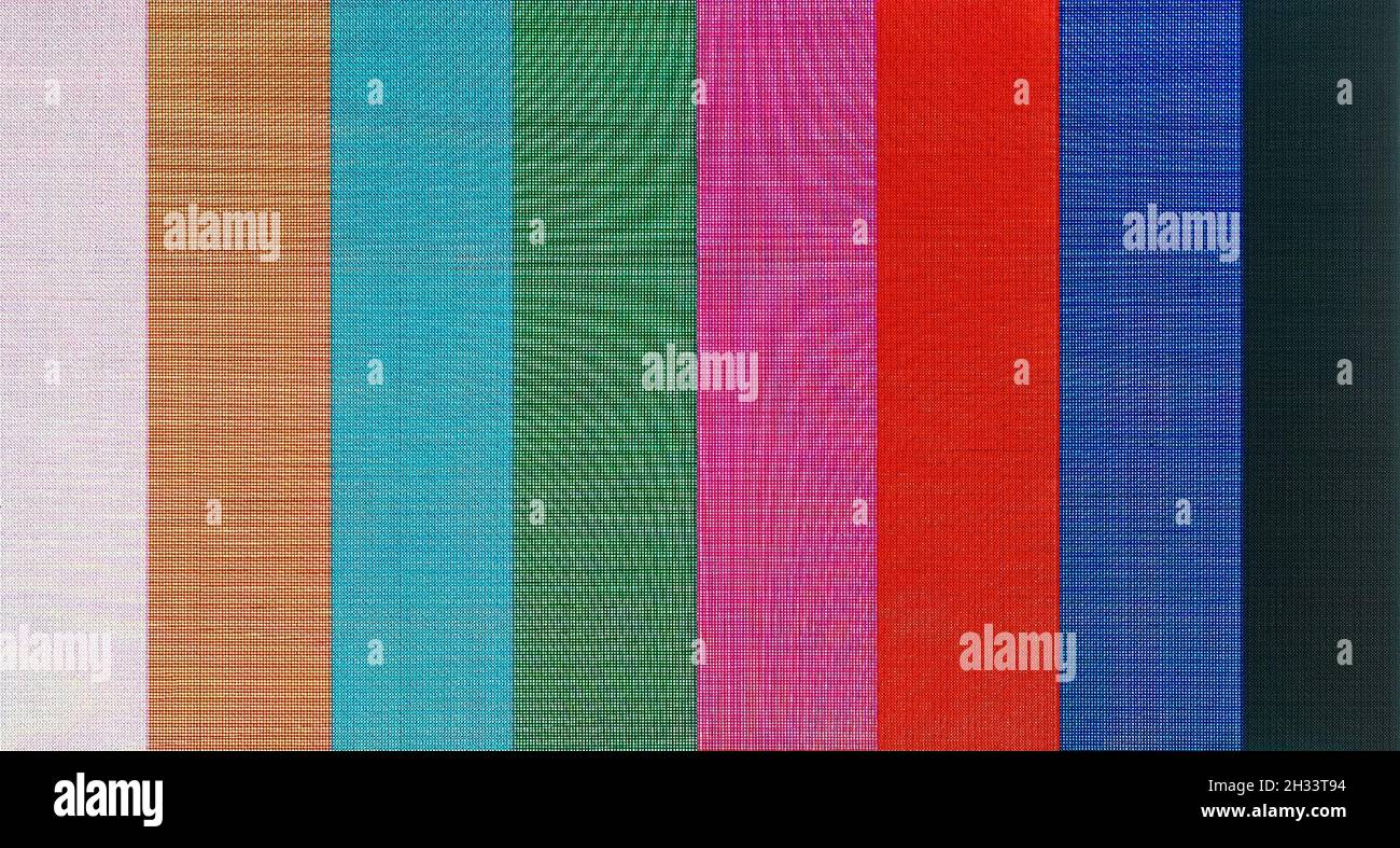 color bars television test pattern useful as a background Stock Photo ...