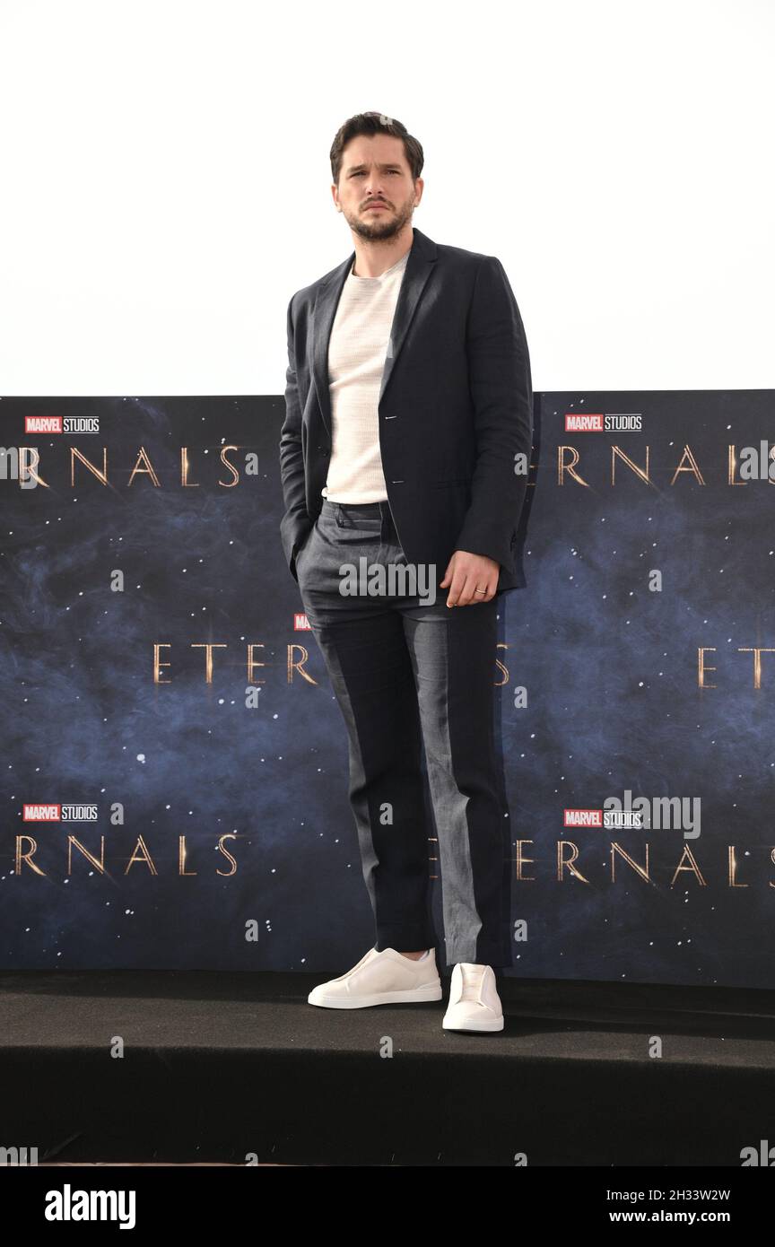 Kit Harington Photocall Of The Movie Eternals Hotel De La Ville Rome 