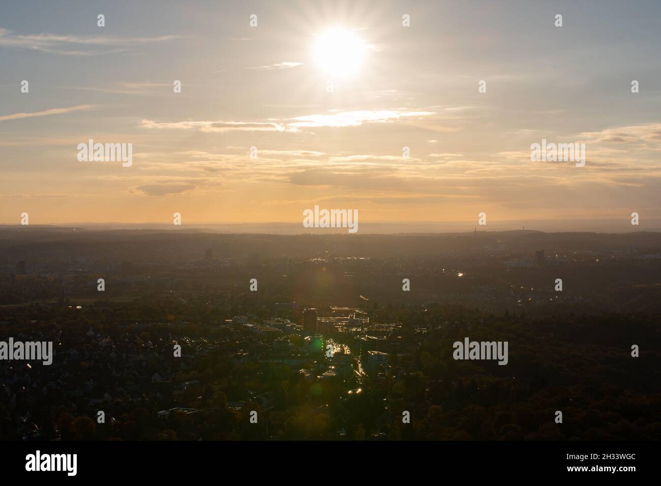 Stuttgart panoramic view hi-res stock photography and images - Alamy