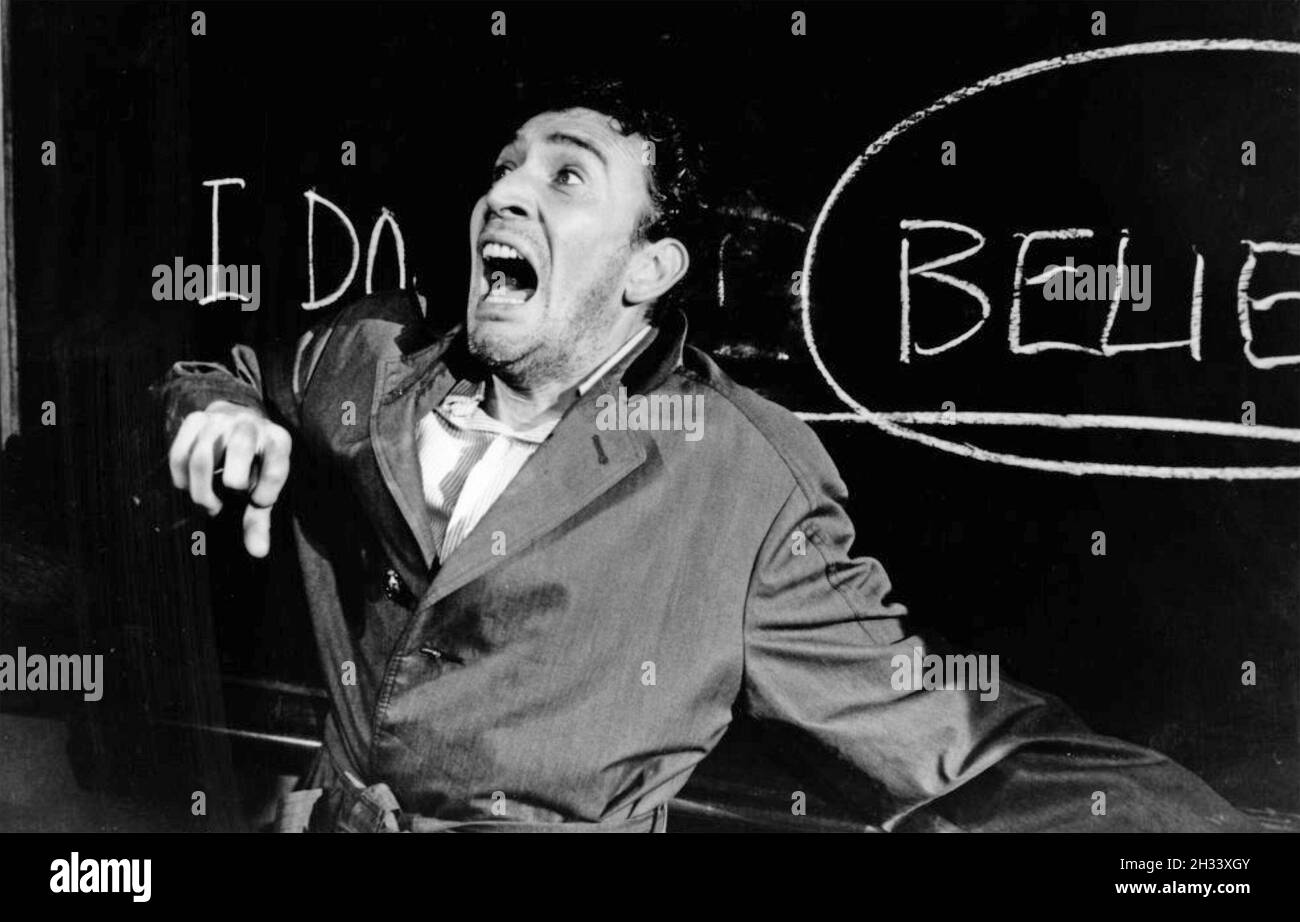 NIGHT OF THE EAGLE 1962 AIP Pictures film with Peter Wyngarde Stock Photo
