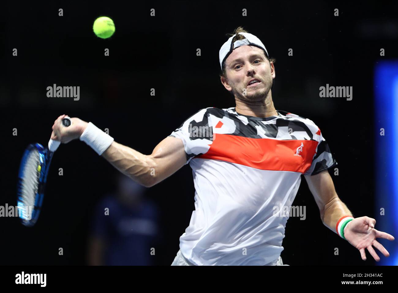 James Duckworth in action during ATP International tennis tournament St.  Petersburg Open 2021at Sibur Arena in Saint Petersburg. October 24, Saint  Petersburg, Russia. Photo by Anatoliy Medved Stock Photo - Alamy