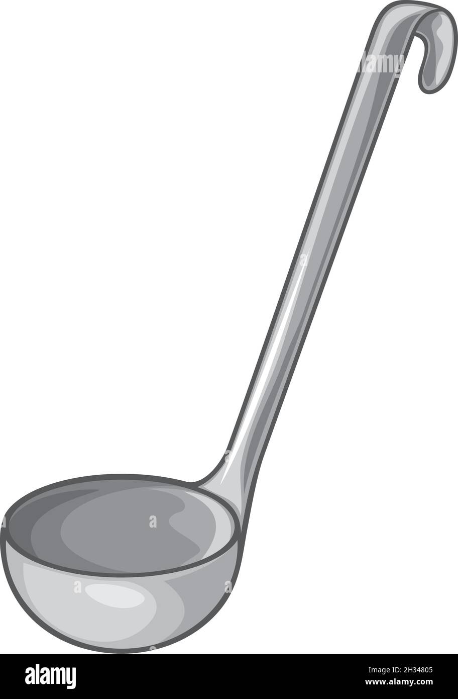 Ladle vector illustration Stock Vector Image & Art - Alamy