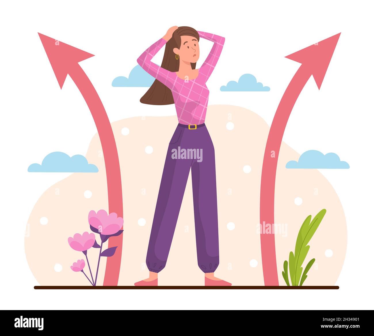 Making comparison Stock Vector Images - Alamy