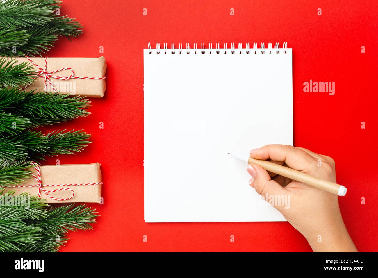 Christmas Parchment Letter stock photo. Image of festive - 32955862