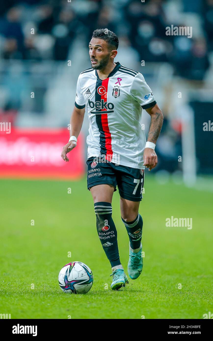 ISTANBUL - Umut Meras of Besiktas JK during the Turkish Super Lig match  between Besiktas AS and Kasimpasa AS at Vodafone Park on January 7, 2023 in  Istanbul, Turkey. AP