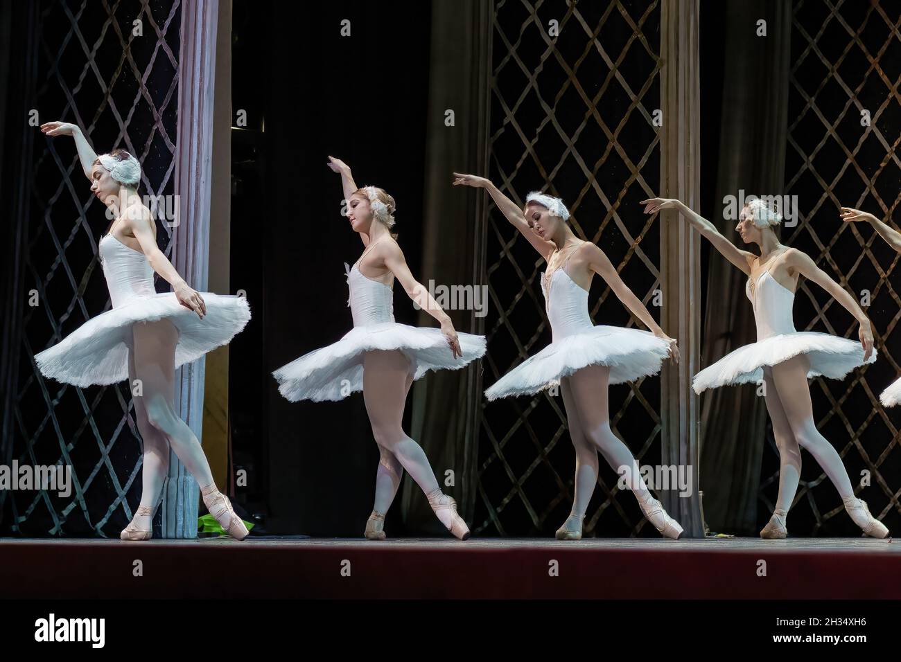 Swan lake russian national ballet hires stock photography and images