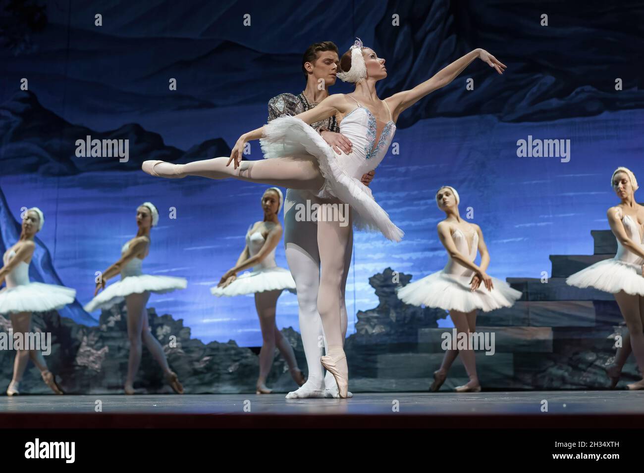 Swan lake russian national ballet hires stock photography and images