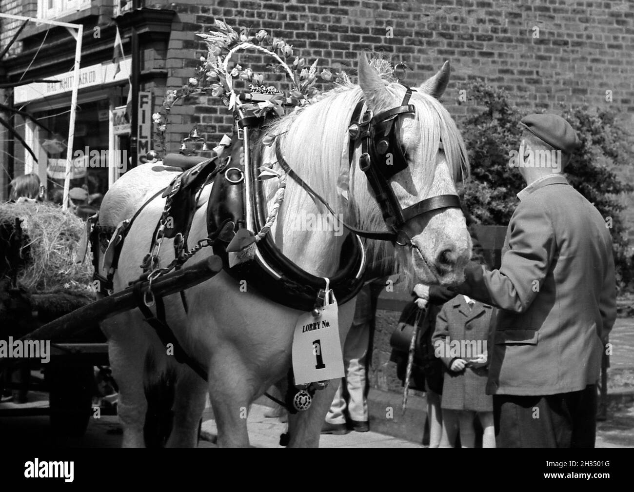 1965 Knutsford Royal May Day Procession through the streets of