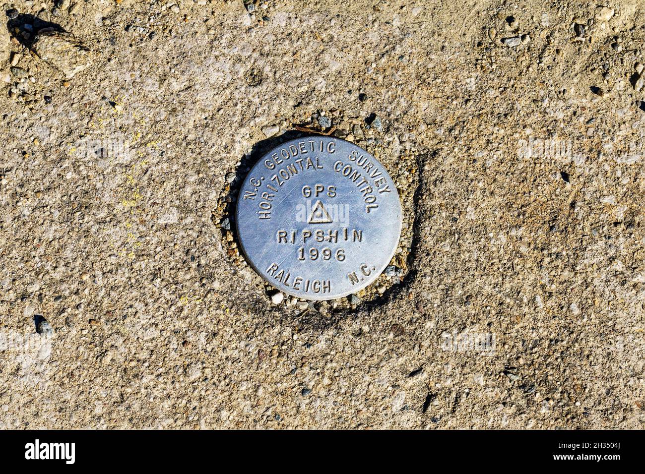 Geodetic control marker hires stock photography and images Alamy