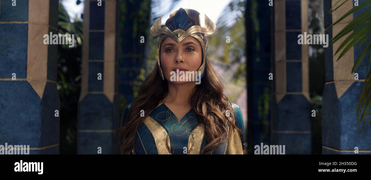 ETERNALS, Salma Hayek as Ajak, 2021. © Walt Disney Studios Motion