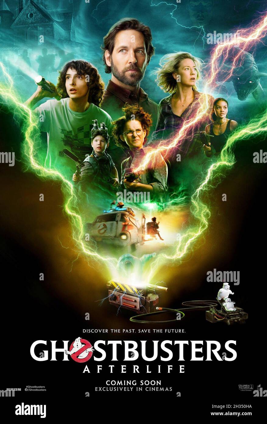 Art Print Poster Ghostbusters Movie 2020  Finn Wolfhard Carrie Coon T-177