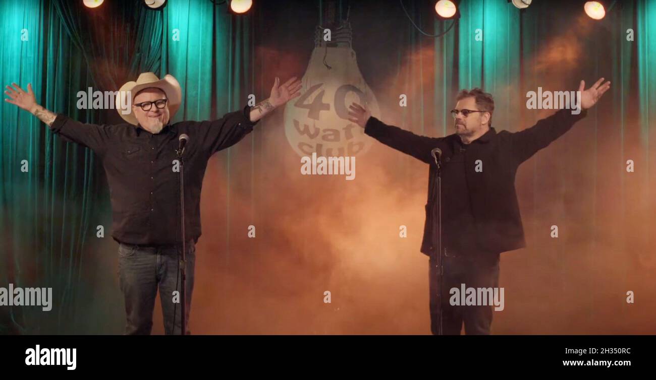 JOY RIDE, from left: Bobcat Goldthwait, Dana Gould, 2021. © Gravitas