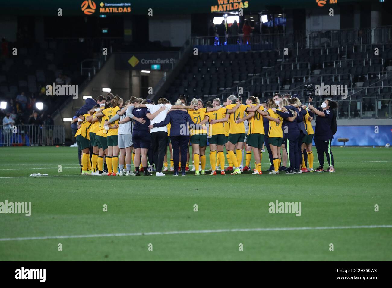 Matildas vs Brazil Stock Photo