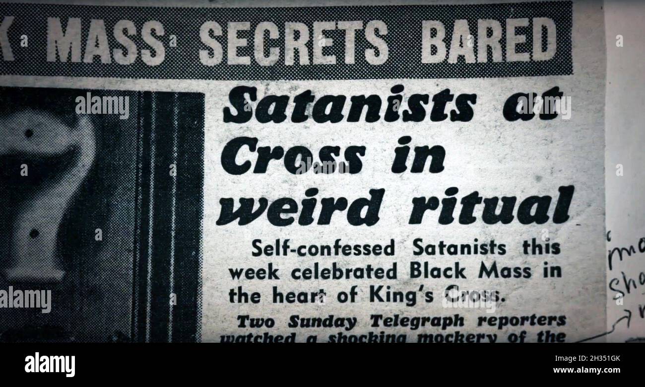 THE WITCH OF KINGS CROSS, archival news article on the celebration of ...