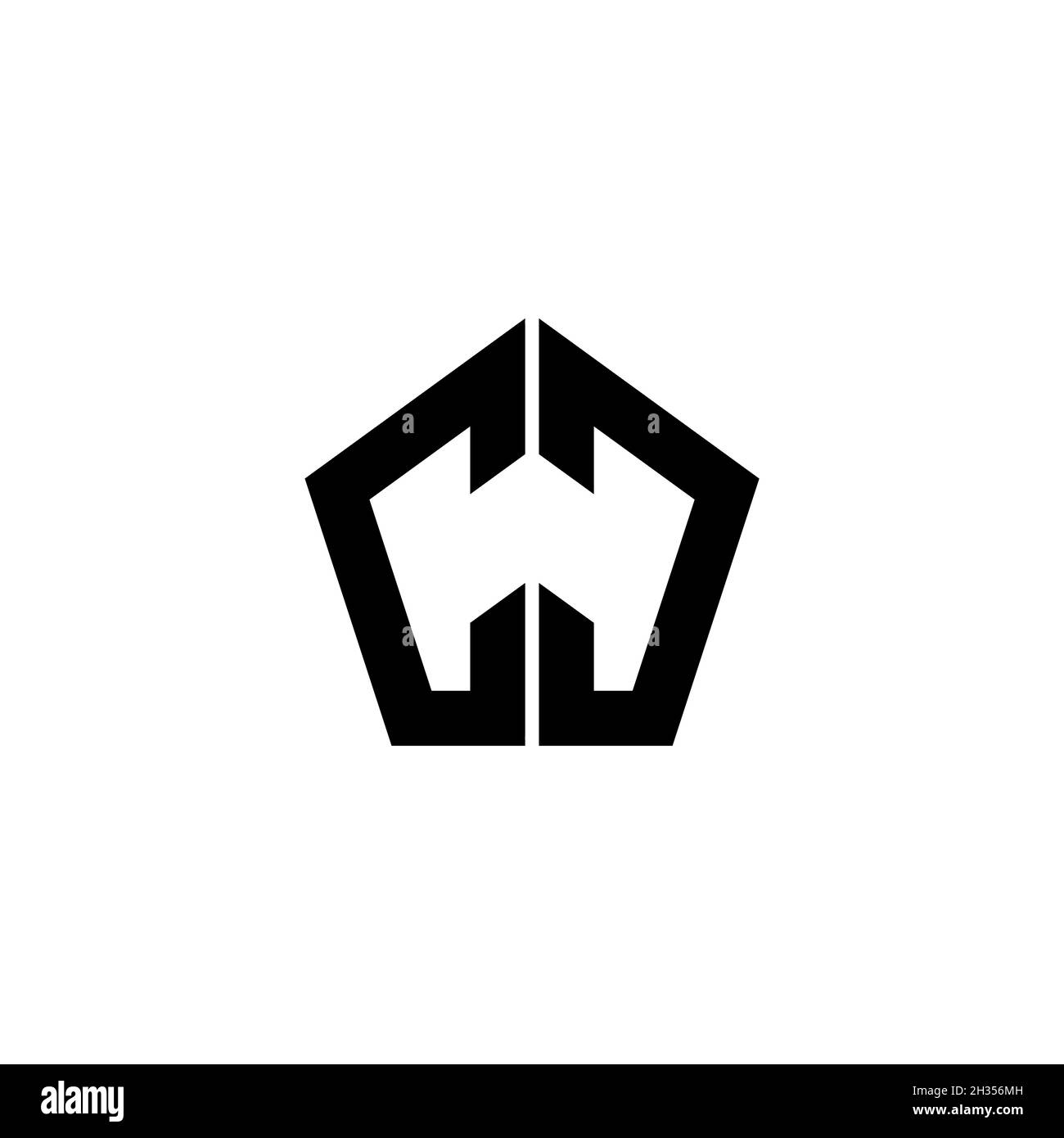 CC Monogram logo letter with Gemoteric line rounded shape style design ...