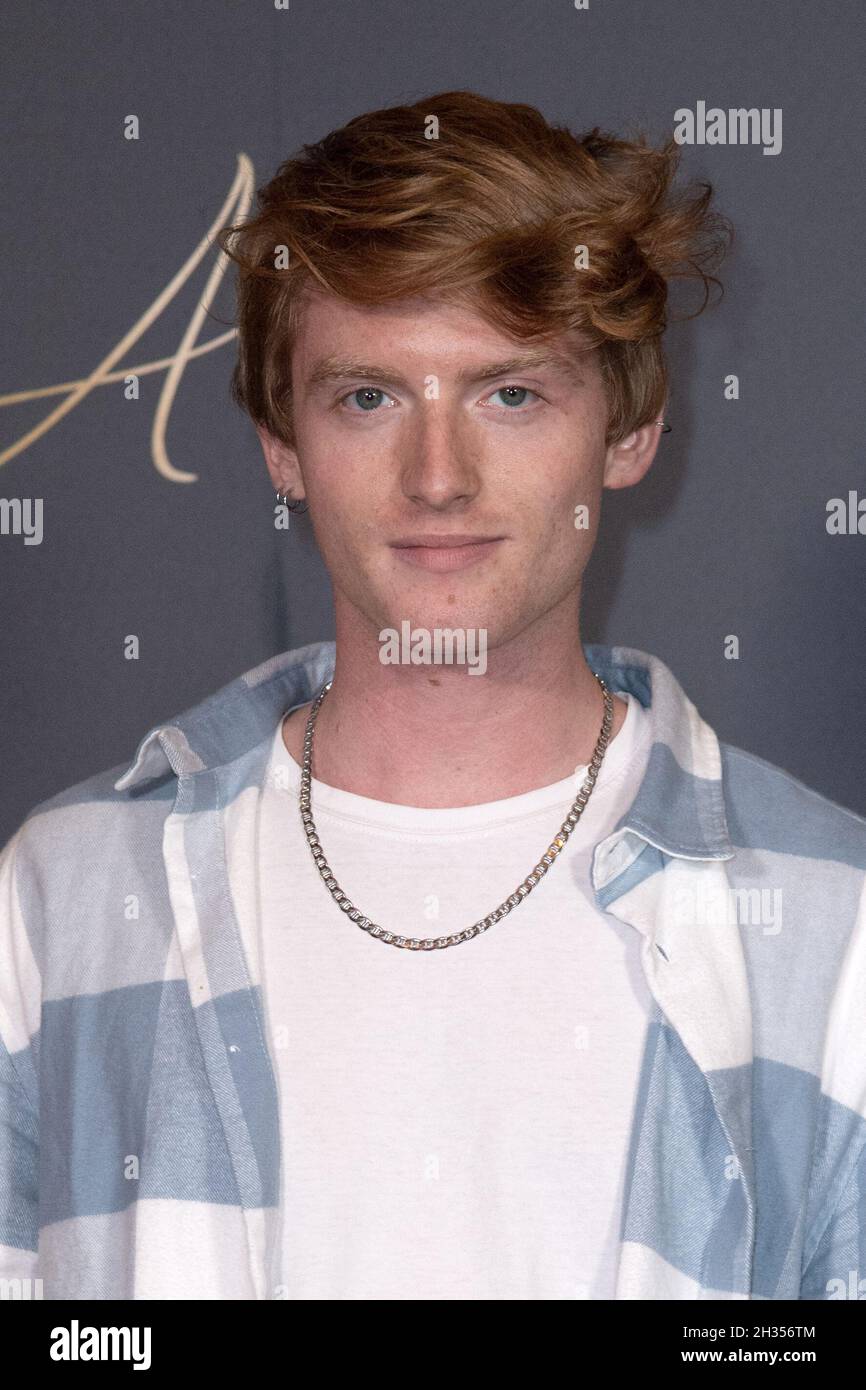 Elliott attending the Aline Premiere at the Grand Rex Cinema in Paris ...