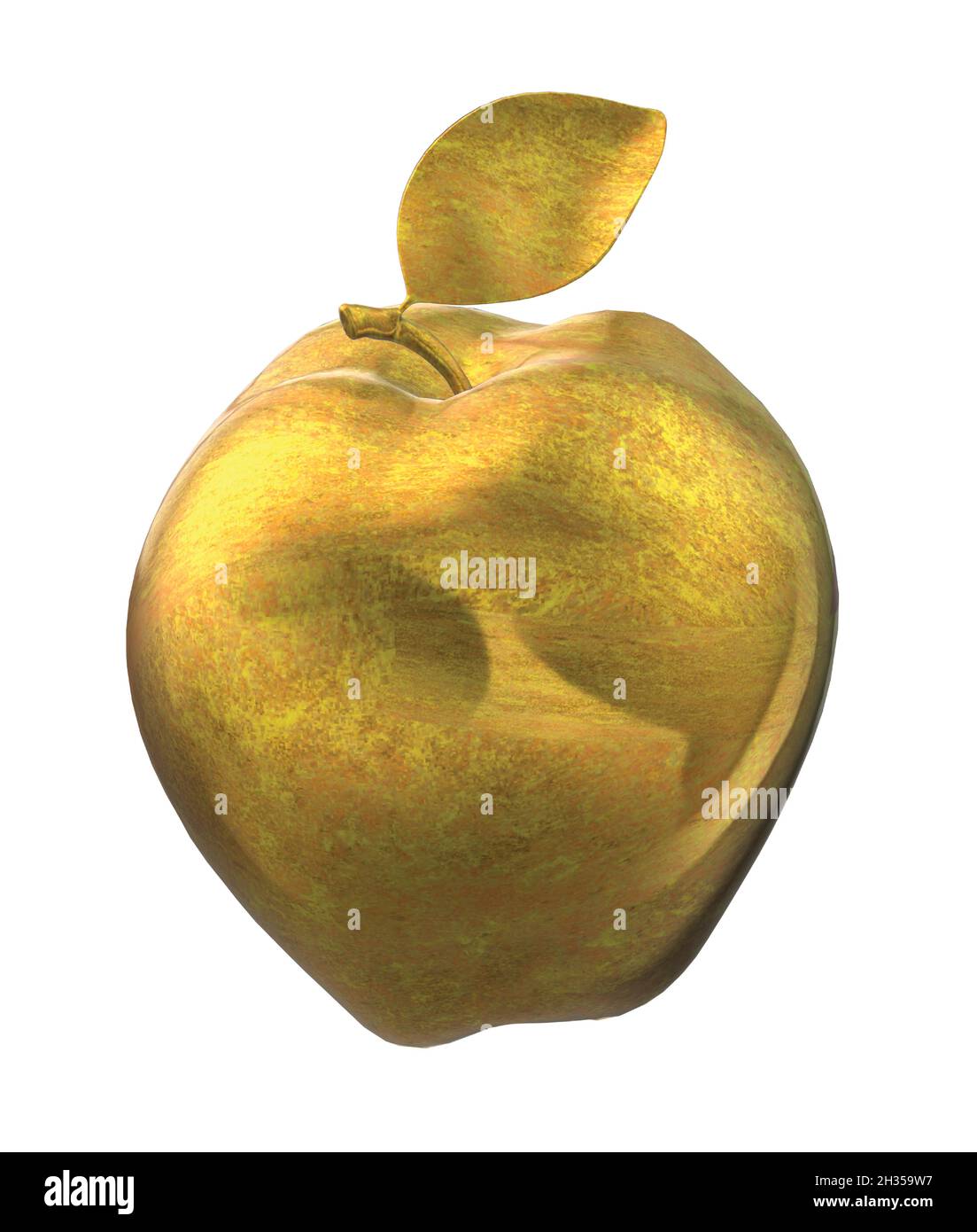 https://c8.alamy.com/comp/2H359W7/shiny-glossy-metal-gold-golden-apple-2H359W7.jpg