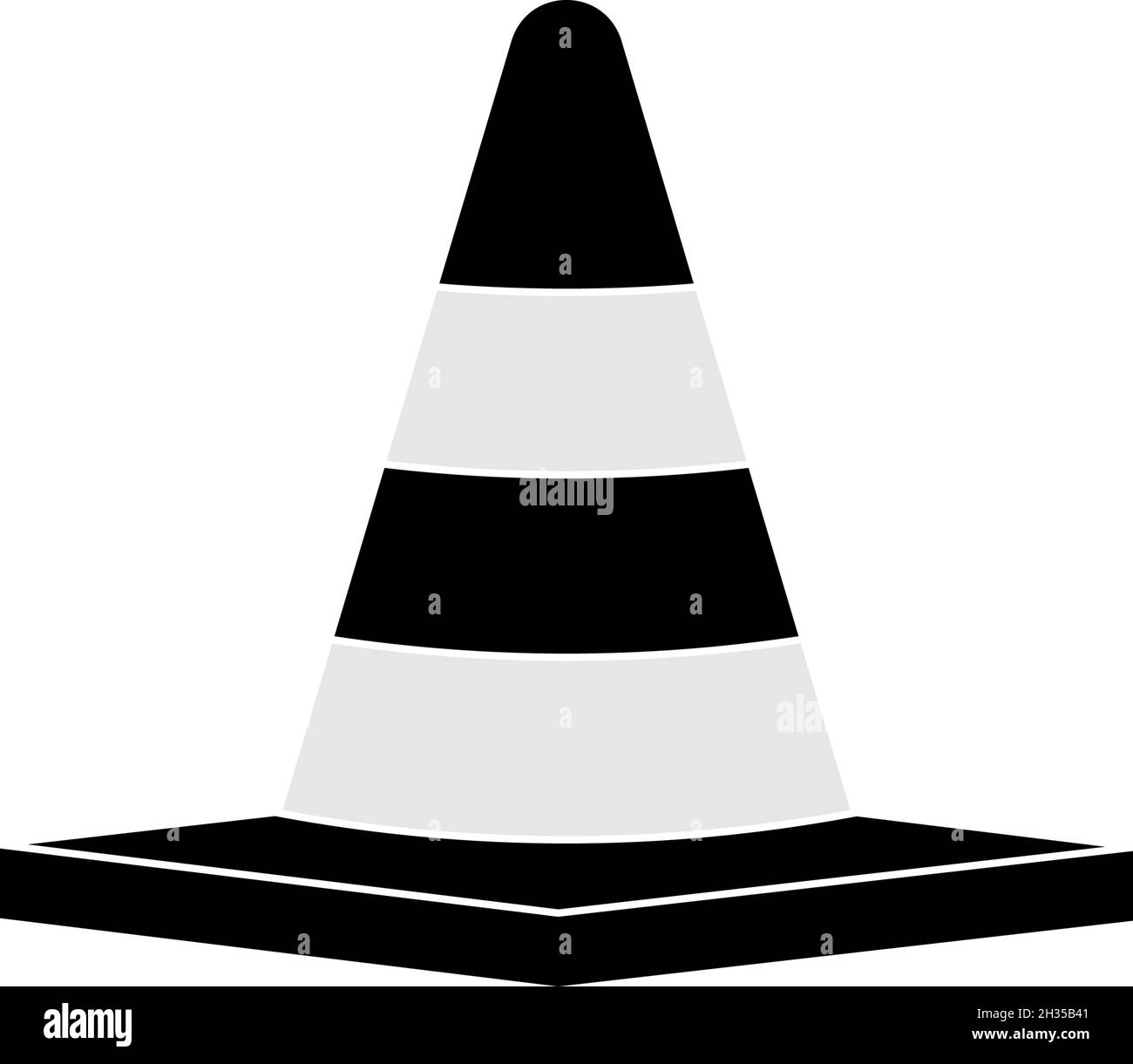 Traffic cone icon design template vector illustration isolated Stock Vector Image & Art Alamy