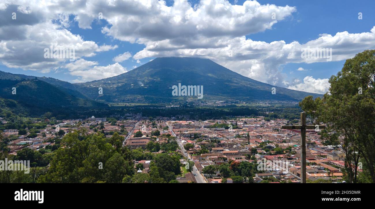 Urban Landscape, Antigua Guatemala Stock Photo - Alamy
