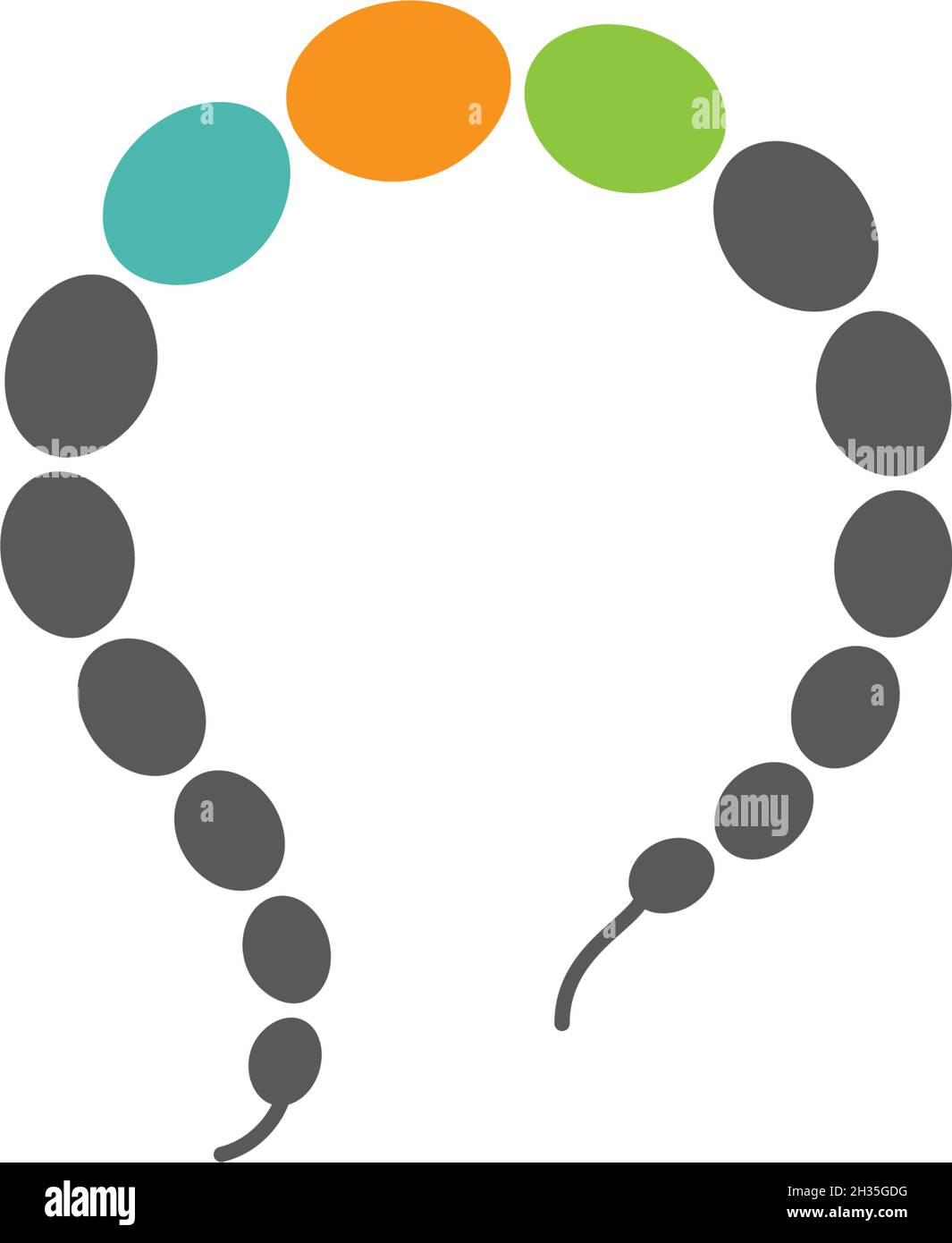Bracelet icon ilustration vector template Stock Vector