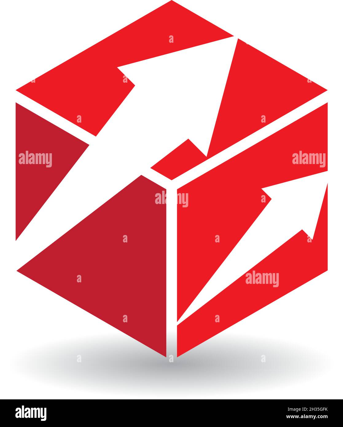 Fast Delivery logo ilustration vector Stock Vector