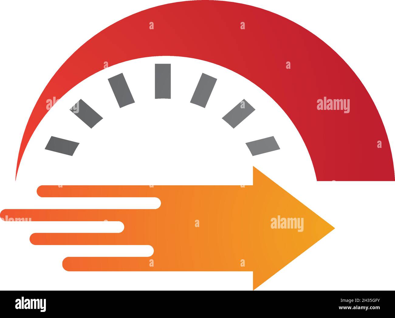 Faster Logo Template vector icon illustration design Stock Vector