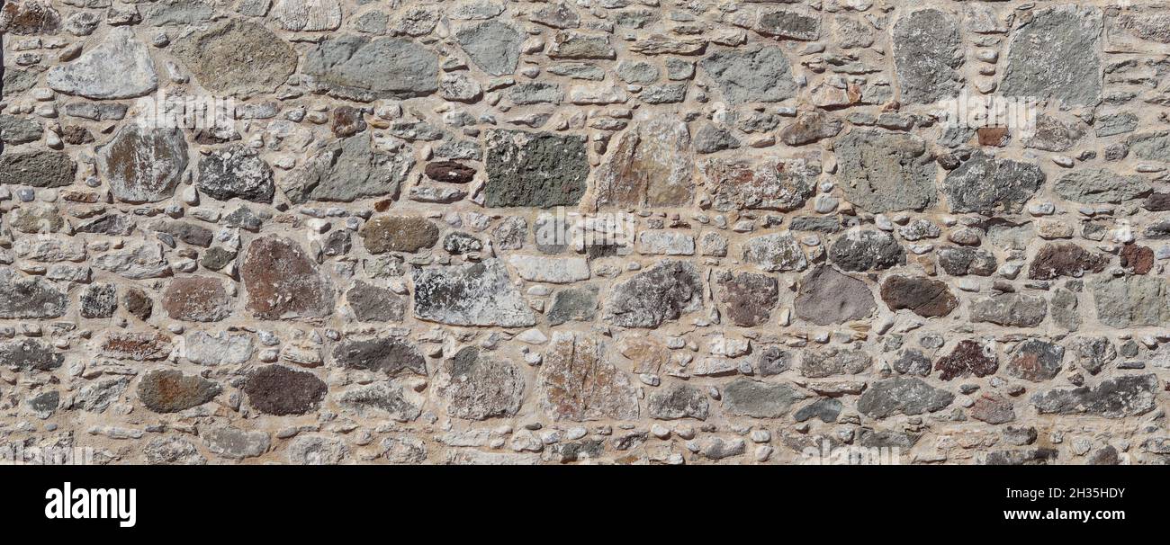 Part of old castle stone wall texture background. High quality photo ...