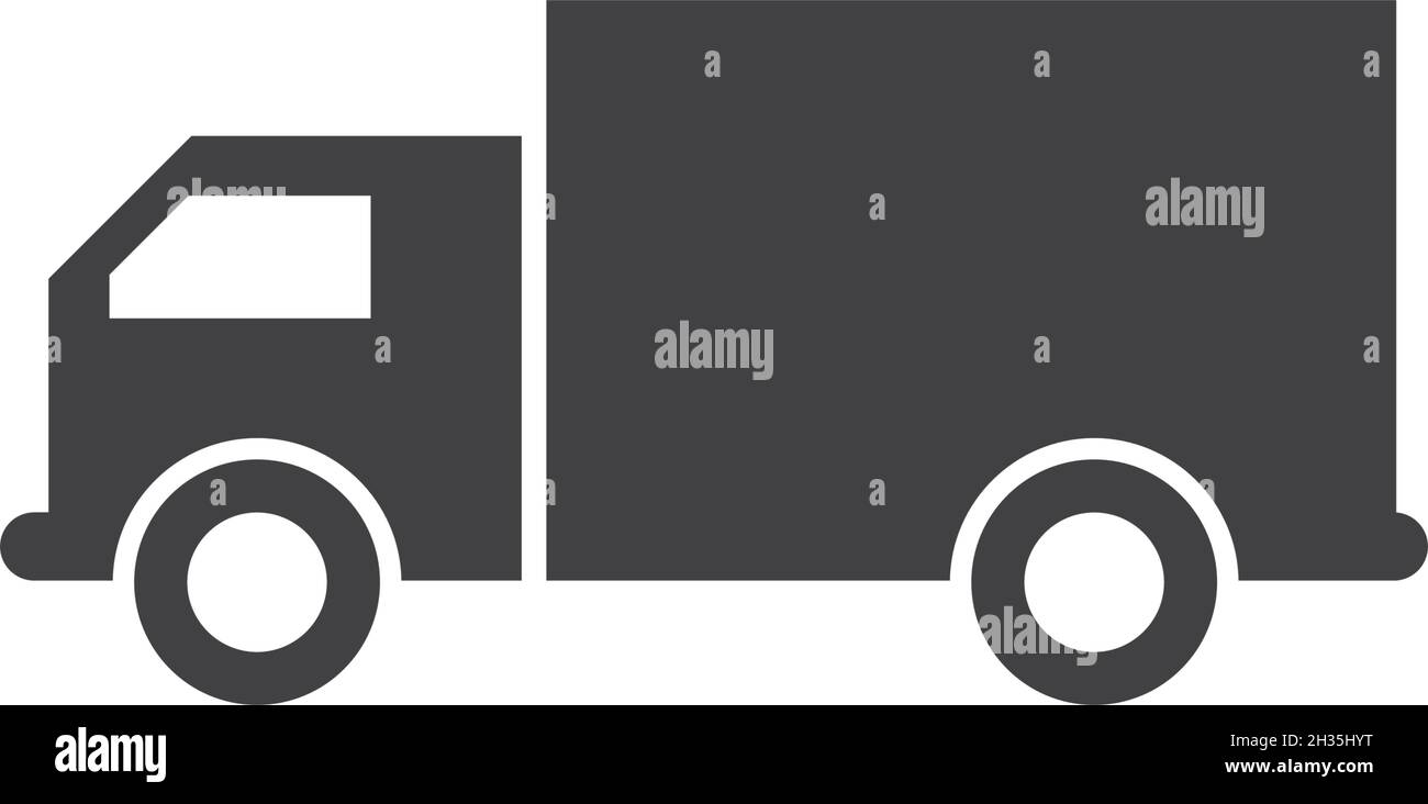 Truck icon ilustration vector template Stock Vector