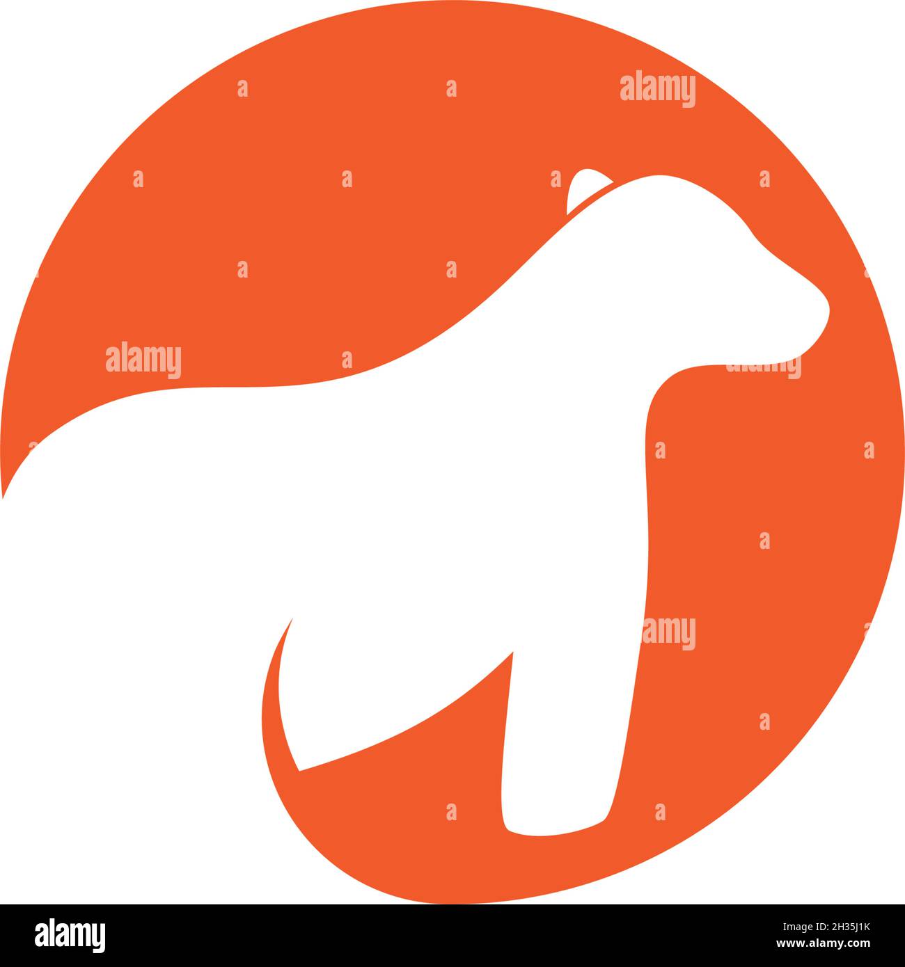 Bear logo ilustration vector template Stock Vector