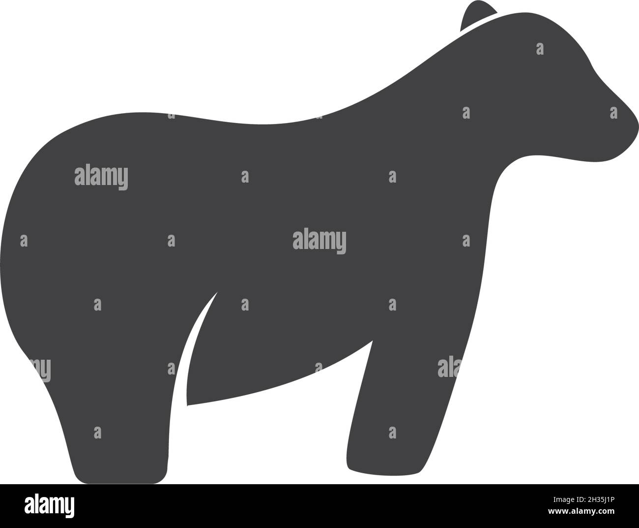 Bear logo ilustration vector template Stock Vector