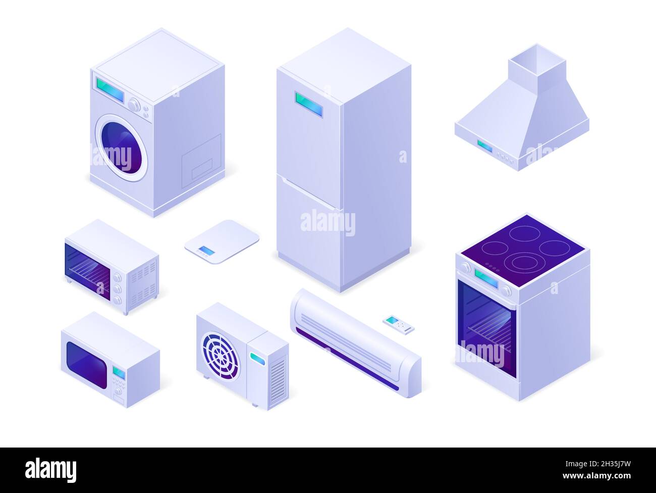 Electric smart home technics hi res stock photography and images
