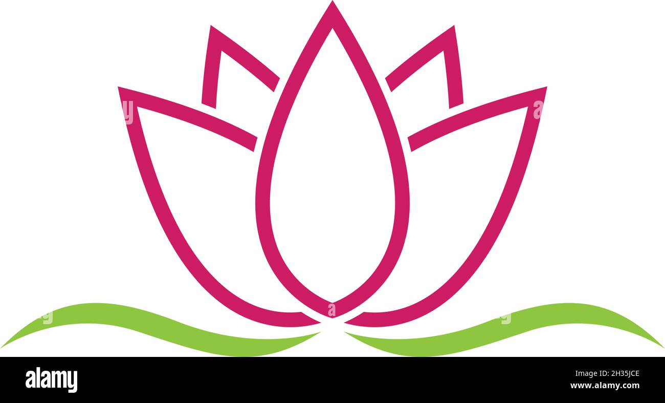 Lotus flowers logo Template Vector Stock Vector Image & Art - Alamy