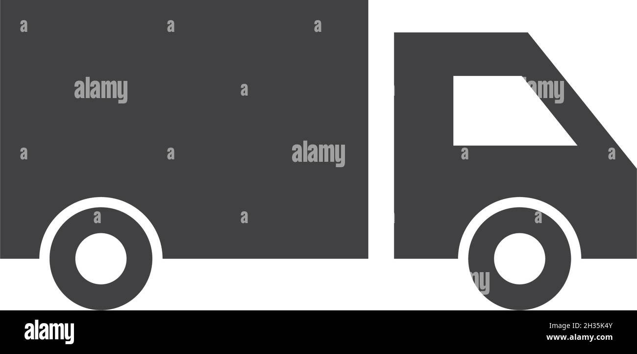 Truck icon ilustration vector template Stock Vector