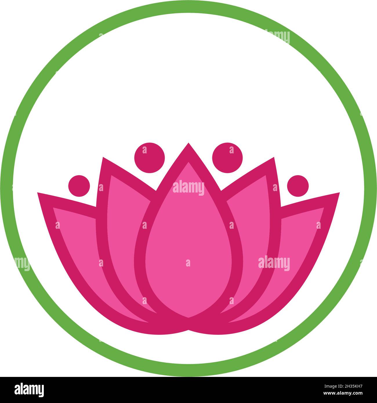 Lotus flowers logo Template Vector Stock Vector Image & Art - Alamy