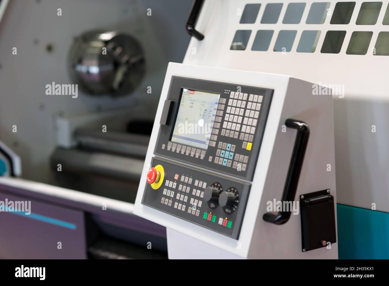 Numerical control machine tool hi-res stock photography and images - Alamy