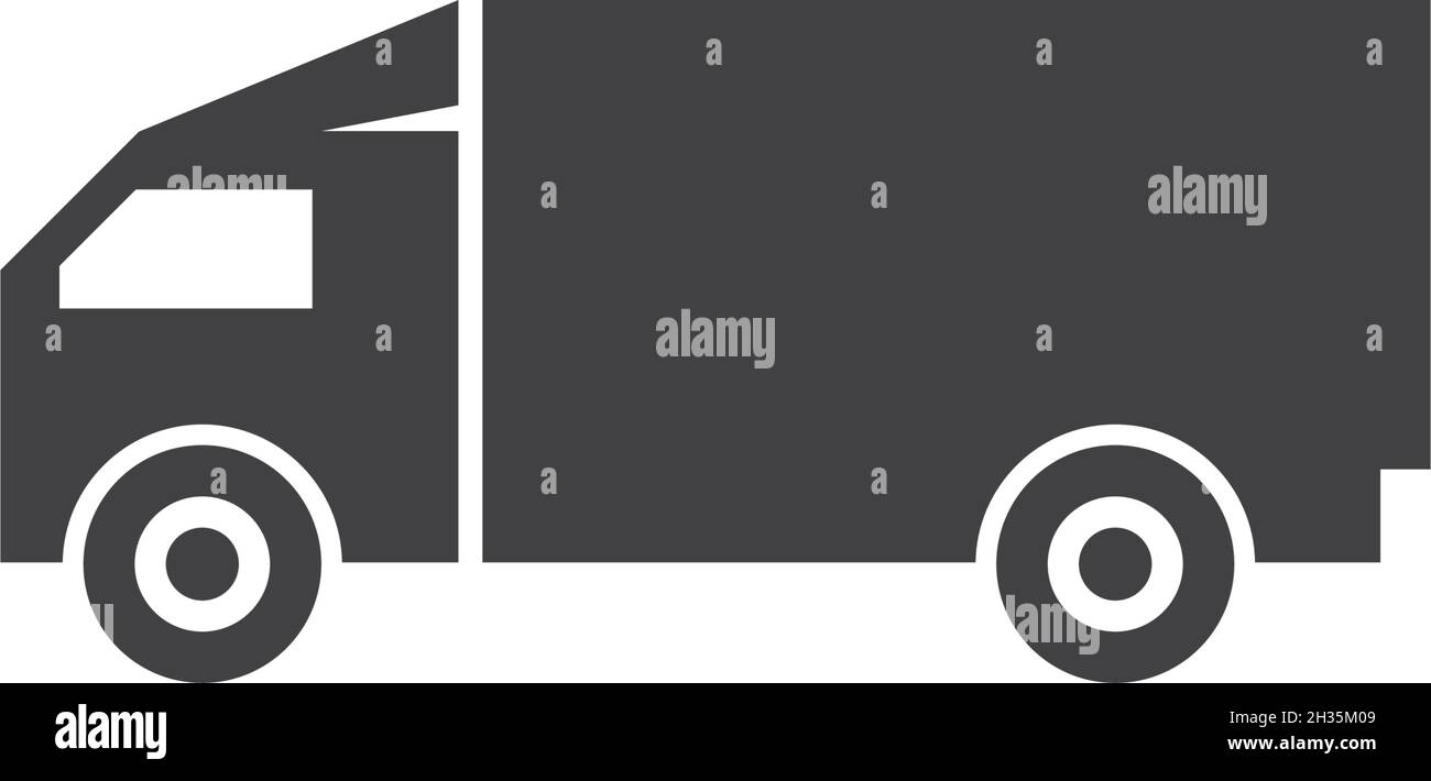 Truck icon ilustration vector template Stock Vector