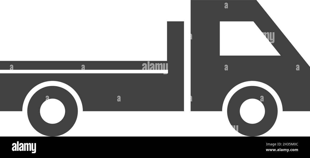 Truck icon ilustration vector template Stock Vector