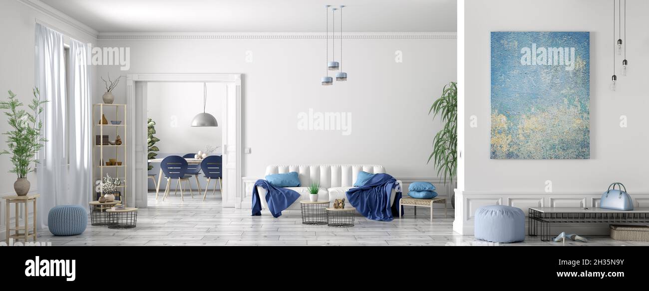 View of Light Luxury Metal Dining Chair, Foldable and Customizable, Modern ...