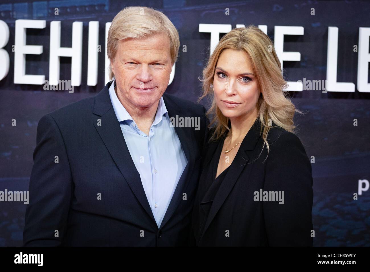 Munich Germany 25th Oct 2021 Oliver Kahn Und Seine Frau Svenja Bei Der Premiere Von Fc Bayern Behind The Legend Am 25 Oktober 2021 Im Arri Kino In Munchen Oliver