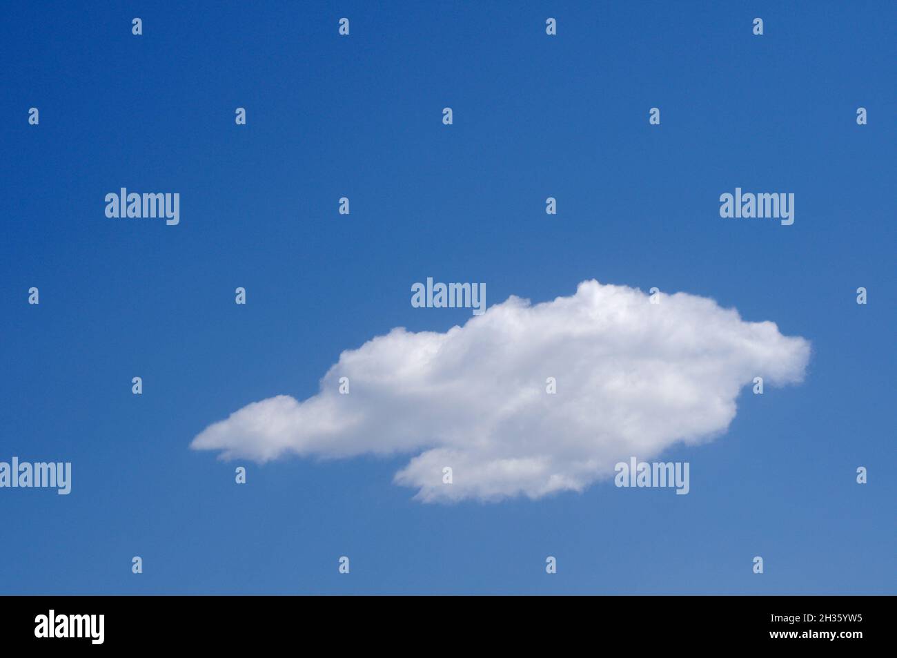 A single altostratus cloud Stock Photo