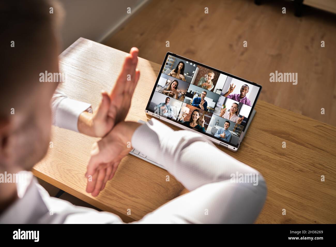 Body Language Office High Resolution Stock Photography and Images - Alamy