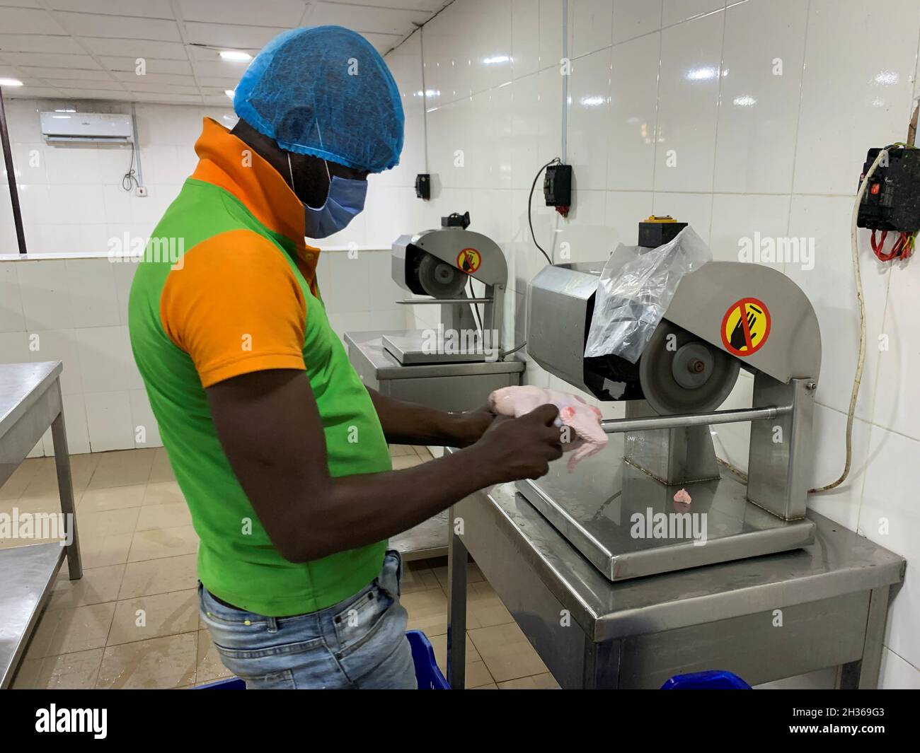 Africa food processing technology hires stock photography and images