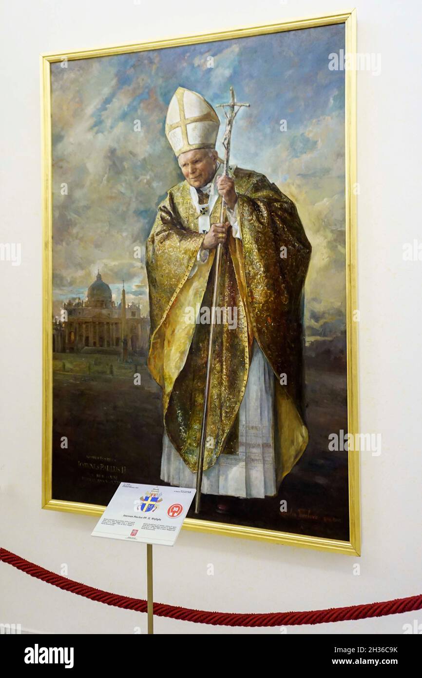 Painting pope john paul ii hi-res stock photography and images - Alamy