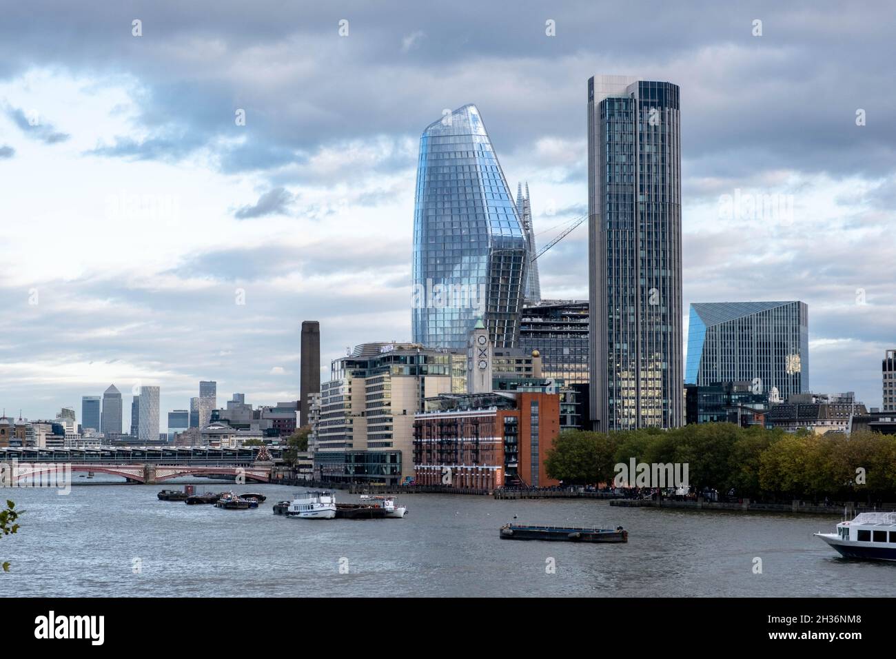 Riverside Development Of New Offices And Luxury Apartments In South