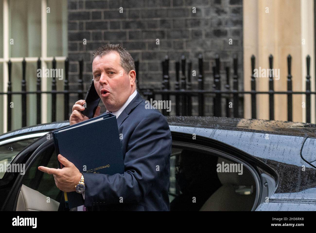 London, UK. 26th Oct, 2021. Cabinet Ministers in Downing Street, Mark Spenser, Chief Whip Credit: Ian Davidson/Alamy Live News Stock Photo