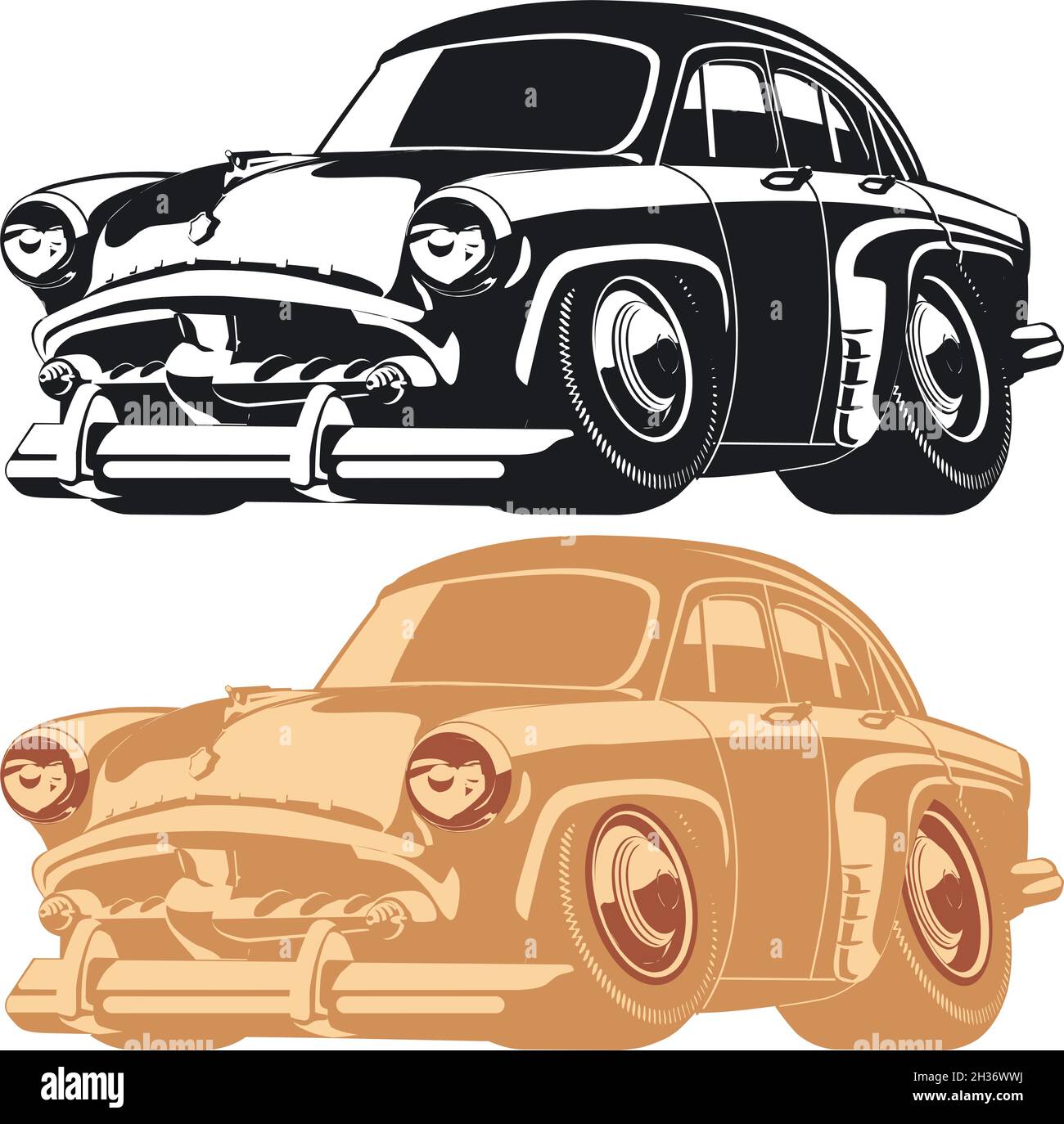 Cartoon lowrider Stock Vector Images - Alamy