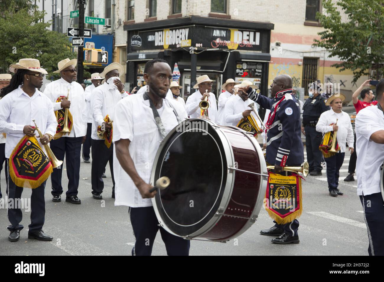 Panamanian Parade on Franklin Avenue in Brooklyn, NY, the largest