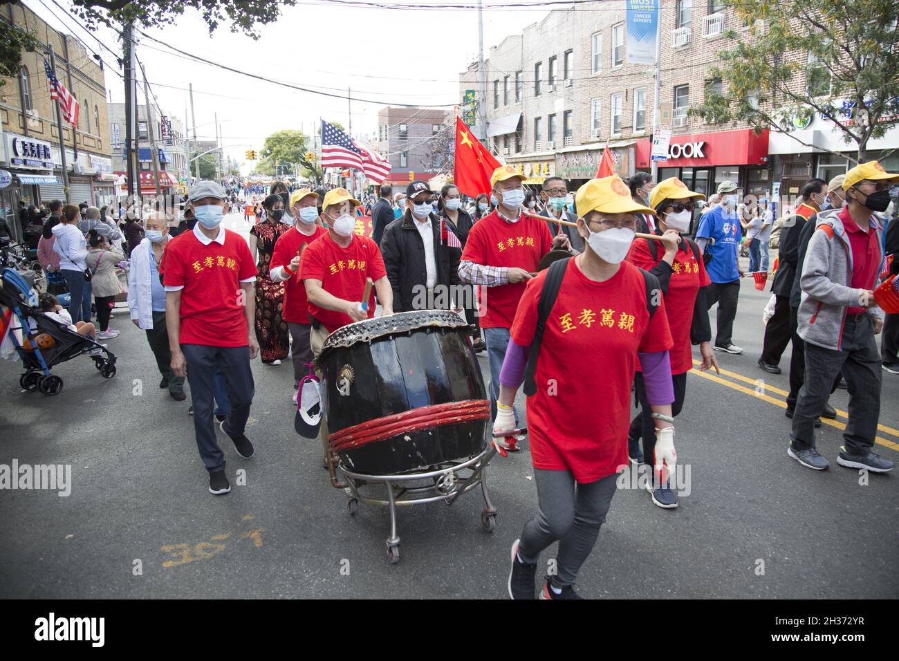 Chinese Harvest Moon Festival and Lantern Parade in the Chinatown
