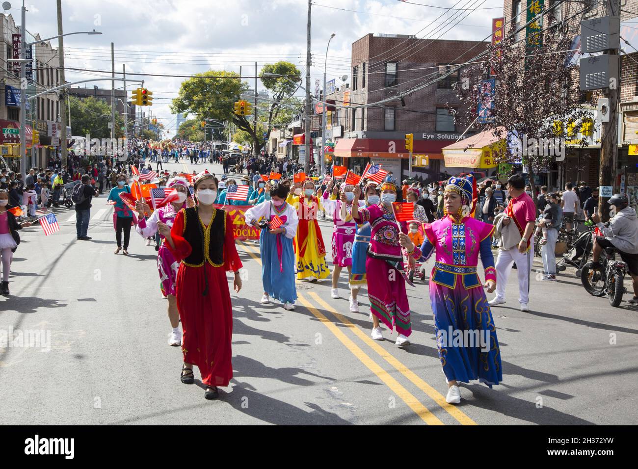 Chinese Harvest Moon Festival And Lantern Parade In The Chinatown chinese-harvest-moon-festival-and-lantern-parade-in-the-chinatown